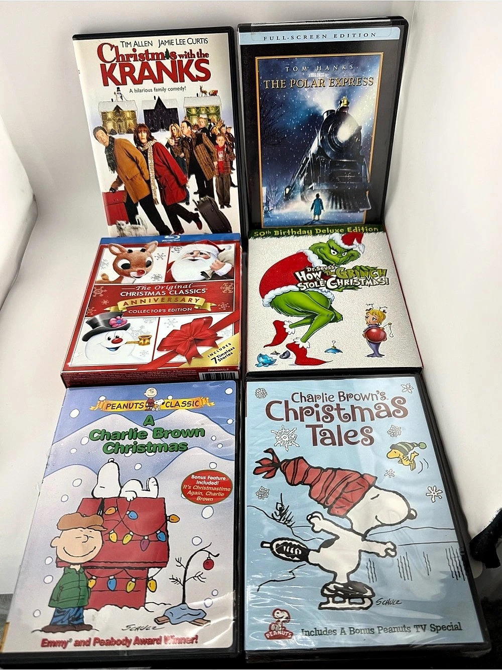 Holiday Movie Collection! 6 Classic Christmas DVDs & Blue Ray